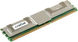 Crucial 8GB Single DDR2 667MHz (PC2-5300) CL5 Fully Buffered ECC FBDIMM 240-Pin Server Memory CT102472AF667