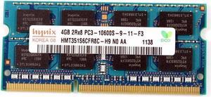 Hynix HMT351S6BFR8C-H9 4GB DDR3 SODIMM Laptop RAM Memory