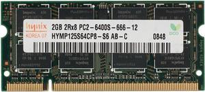 Hynix 2GB DDR2 800MHz PC2-6300 PC2-6400 DDR2 800 (200 PIN) SODIMM Laptop Memory