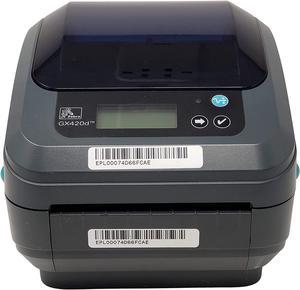 Zebra GX420D with Display, Thermal Label Barcode Printer, USB/Serial Connectivity, no ethernet (Renewed)