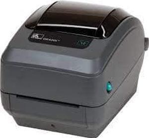 Zebra - GK420t Thermal Transfer Desktop Printer for Labels, Receipts, Barcodes, Tags, and Wrist Bands - Print Width of 4 in - USB and Ethernet Port Connectivity (Renewed)