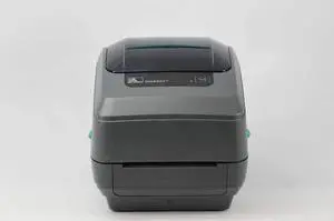 Ze bra GX420t Monochrome Desktop Direct Thermal/Thermal Transfer Label Printer with Fast Ethernet Technology, 6 in/s Print Speed, 203 dpi Print Resolution, 4.09" Print Width, 100-240V AC