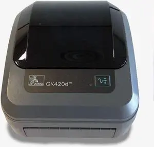 Ze bra GK420d Direct Thermal Monochrome Printer 203dpi USB Ethernet GK42-202210-000
