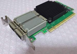 Mellanox Technologies MCX516A-CDAT CONNECTX-5 EX EN Network Interface Card, 100GBE Dual-Port QSFP28, PCIE4.0 X16, T