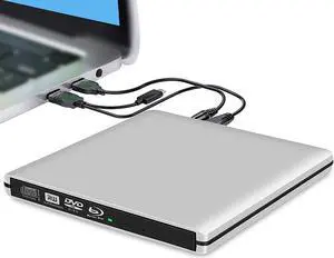 Blu ray Drive DVD/BD Player Read/Write Portable Blu-ray Drive USB 3.0 and Type-C DVD Burner 3D Blu RAL DriveCompatible with/Win7/Win8/Win10/ Mac OS Blu ray Burner Blu ray Drive DVD/BD Player Read/Write Portable Blu-ray Drive USB 3.0 and Type-C DVD Burner 3D Blu RAL DriveCompatible with/Win7/Win8/Win10/ Mac OS Blu ray Burner