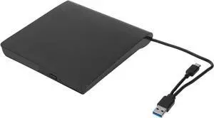 External DVD Drive, USB3.0 Type C CD DVD RW Drive 5Gbps Compatible with Laptop Desktop PC, CD ROM Burner for Window/XP, for Vista, for Linux,for 10 OS X External DVD Drive, USB3.0 Type C CD DVD RW Drive 5Gbps Compatible with Laptop Desktop PC, CD ROM Burner for Window/XP, for Vista, for Linux,for 10 OS X