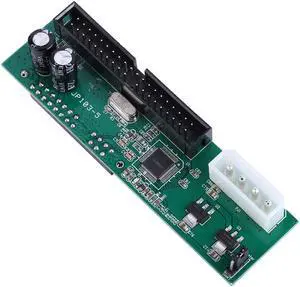 PATA IDE to SATA Interface Adapter, Parallel ATA Pata IDE to Sata Serial ATA Hard Drive Converter Plug and Play for PC