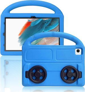 Kids Case for iPad Mini 6 8.3 Toy Car Shockproof Case for Boy Kids Light EVA Full Cover with Handle Stand Shoulder Strap Kidproof iPad Mini 6 8.3 Kids Case (Blue)