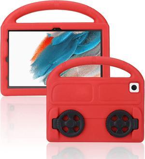 Kids Case for iPad Mini 6 8.3 Toy Car Shockproof Case for Boy Kids Light EVA Full Cover with Handle Stand Shoulder Strap Kidproof iPad Mini 6 8.3 Kids Case (Red)