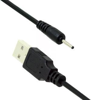 USB to DC 2.0x0.7mm Cable,USB 2.0 Type A Male to DC 5V 2.0x0.7mm Power Round Plug Cable 24AWG 150cm