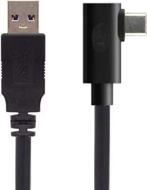 Fit for Quest Link VR USB 3.1 Type-C Left Right Angled Type to Standard USB3.0 Data Cable 3M