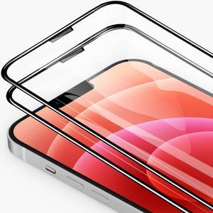[2Pack] Full Coverage Glass Screen Protector for iPhone 13 Pro Max/iPhone 14 Plus, iPhone 13 Pro Max/iPhone 14 Plus Tempered Glass Screen Film with 9H Hardness/Dust Free/Bubble Free