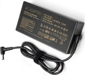 180W AC Charger Fit for Asus Tuf Gaming F15 F17 A15 A17 FA506 FA706 FX505D FX505G FX506L FX705G FX705D, ASUS ADP-180TB H Adapter Power Supply