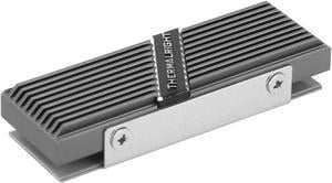 Thermalright TR-M.2 2280 Type A G 2280 heatsink for SSD Cooling M.2 2280 heatsink Cooler, Aluminum, with 2 Thermal Conductivity, Desktop High Performance SSD Cooler(Gray)