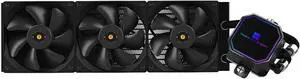 Thermalright Frozen Prism 360 Black AIO Water Cooler,Liquid CPU Cooler, 3×120mm PWM Fans Water Cooling System,1850RPM High Speed,Compatible with AMD/AM4/AM5&Intel LGA1151/1200/2066/1700