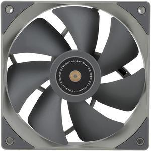 Thermalright TL-G12 120mm CPU Fan, Computer Case Fan, Quiet 4pin PWM PC Fan, 1500RPM, Cooler Fan, for Hydraulic Bearing CPU Cooling Fan