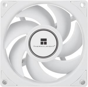 Thermalright TL-B8W CPU Fan Computer Case Fan Quiet 4pin PWM PC Fan, 80mm Silent Cooler Fan, 2200RPM Speed, CPU Cooling Fan(White)