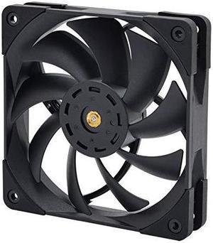 Thermalright TL-C12PRO 120mm CPU Fan, S-FDB Bearing, Computer Fan for PWM Control, 1850RPM of Performance Airflow Fan(Black)