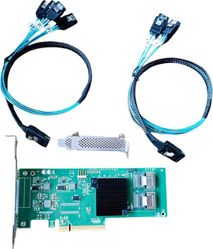 thumbnail image 2 of INSPUR 9207-8i 6Gbps HBA Card - LSI SAS9207-8i IT Mode, 2x SFF-8087, For FreeNAS UnRAID ZFS 2 of 11