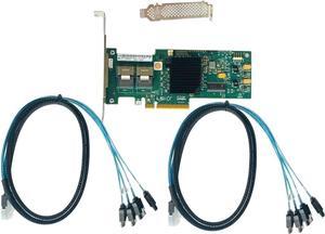 LSI 9223-8i RAID Controller Card SAS 6Gbps PCI E HBA FW:P20 9211-8i IT Mode ZFS FreeNAS unRAID RAID Expander 2* SFF8087 SATA