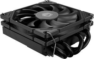 ID-COOLING IS-40X V3 45mm Height Low Profile CPU Cooler 4 Heatpipes CPU Air Cooler with 15mm Thickness Slim Fan Support Intel LGA1700/1200/115X; AMD AM5/AM4 For Desktop