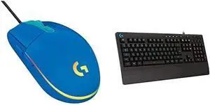 G203 Wired Gaming Mouse + G213 Prodigy Gaming Keyboard Bundle - Blue
