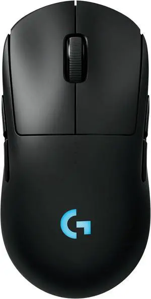 G PRO 2 Lightspeed Wireless Gaming Mouse, Right- or Left-Handed Mouse with up to 4 Customizable and Switchable Magnetic Side Buttons, 44K DPI Sensor, USB-C Charging, for PC/Mac - Black