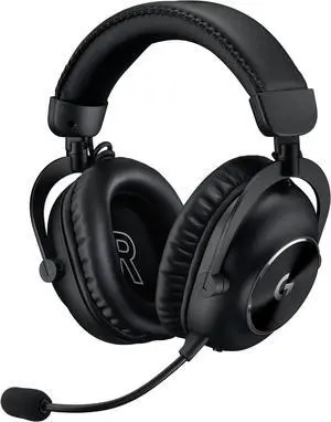 G PRO X 2 Lightspeed Wireless Gaming Headset: Detachable Boom Mic, 50mm Graphene Drivers, DTS:X Headphone 2.0\u20147.1 Surround, Bluetooth/USB/3.5mm Aux, for PC, PS5, PS4, Nintendo Switch - Black