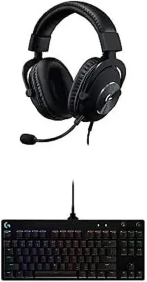G PRO Mechanical Gaming Keyboard + G PRO X Wired Gaming Headset Bundle - Black G PRO Mechanical Gaming Keyboard + G PRO X Wired Gaming Headset Bundle - Black