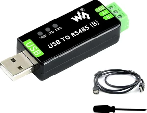 Industrial USB to RS485 Converter Bidirectional Adapter Board, Original CH343G and SP485EEN Chip Onboard TVS/Resettable Fuse Protection Circuits, Transmission Distance up to 1.2km Industrial USB to RS485 Converter Bidirectional Adapter Board, Original CH343G and SP485EEN Chip Onboard TVS/Resettable Fuse Protection Circuits, Transmission Distance up to 1.2km