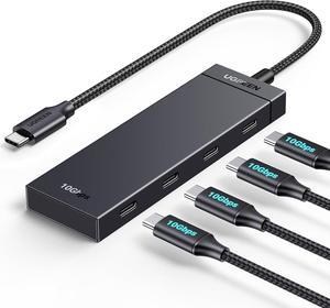 UGREEN USB C Hub, 10Gbps 4 in 1 USB 3.2 Adapter with 4 USB-C 3.2, 4 Ports USB C Splitter Extender for MacBook Pro/Air, iPad Pro, iPhone 15/15 Pro Max, Surface, PC, Laptops and More