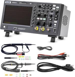 Hantek DSO2C15 Digital Storage Oscilloscope 150MHz Bandwidth 2CH Dual Channel 1GSa/s 8M Memory Depth with High Voltage Probe