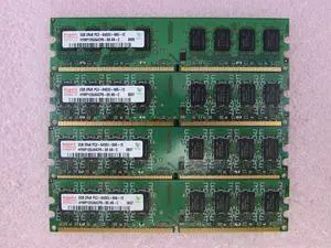 Hynix HYMP125U64CP8-S6 8GB 4 x 2GB PC2-6400U DDR2 800 Non-ECC Unbuff Memory Kit