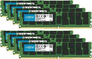 Crucial Bundle with 256GB (8 x 32GB) DDR4 PC4-21300 2666MHz RDIMM (8 x CT32G4RFD4266), Dual Ranked Registered ECC Memory