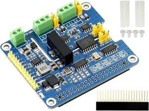 2-Channel Isolated CAN FD Expansion HAT for All Raspberry Pi, Support CAN2.0 and CAN FD Protocols,with MCP2518FD CAN Controller + MCP2562FD CAN Transceiver Onboard Multi Protection Circuits 2-Channel Isolated CAN FD Expansion HAT for All Raspberry Pi, Support CAN2.0 and CAN FD Protocols,with MCP2518FD CAN Controller + MCP2562FD CAN Transceiver Onboard Multi Protection Circuits