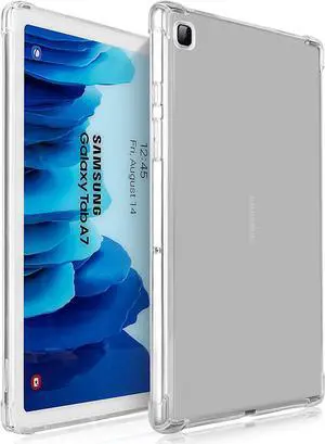 Galaxy Tab A7 10.4 Case, Premium TPU Skin Case Cover Ultra Thin and Lightweight Protection with Camera & Charging Port Cut-Outs for Samsung Galaxy Tab A7 10.4-inch T500 [Clear]