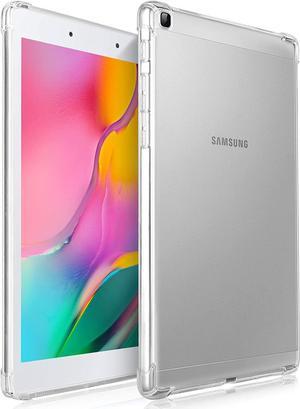 Galaxy Tab A 8.0 Case, Premium TPU Skin Case Cover Ultra Thin and Lightweight Protection with Camera & Charging Port Cut-Outs for Samsung Galaxy Tab A 8.0 2019 T290/T295 [Clear]