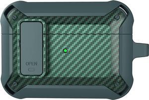 Heavy Duty Armor Case Rugged Protection for Apple AirPod 3rd Gen (Green/Green)