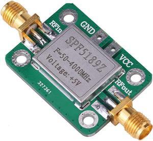 SPF5189 LNA 50-4000MHz/5-6000mhz RF Low Noise Broadband Signal Amplifier 0.6dB/20dB Gain RF Signal Receiver Module Shield Board (4000MHz)