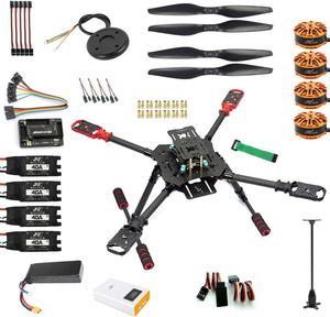 460mm 560mm Umbrella Foldable RC Quadcopter DIY RC Drone 4-Axle Unassemble DIY GPS Drone w/ APM2.8/PIX Flight Controller AT10/AT9S TX/Gimbal FPV Upgrade (560mm PNP No Remote)