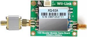 2-4G Power Amplifier 2W Routing Signal Amplifier for Signal Enhancement TDD Booster Module Board with 6DB Antenna (with 2450MHz Filter)