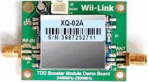 2-4G Power Amplifier 2W Routing Signal Amplifier for Signal Enhancement TDD Booster Module Board with 6DB Antenna (with 2450MHz Filter)