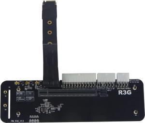 JMT M.2 Key M NVMe External Graphics Card Stand Bracket 32Gbs PCIe3.0x4 R43SG Docking Station for ITX STX NUC VEGA64 GTX1080ti (R43SG 25cm)