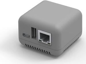 NP330 USB 2.0 Print Server Mini Network Server Support for Cable/Phone/Computer Printing (Cable/WiFi Print)