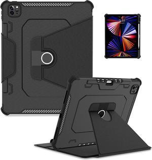 for iPad Pro 12.9 Case 6th Generation 2022,Dual Layer Leather Slim Case for 12.9 inch iPad Pro 5th/4th/3rd gen(2021 2020 2018) with Stand, Pen Holder, Auto Sleep/Wake