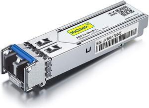 1.25G SFP Transceiver 1000Base-LX, 1310nm SMF, up to 10 km, Compatible with HPE JD119A/JD119B/JD494A/JC875A