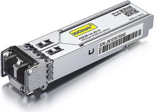 1.25G SFP 1000Base-SX, 850nm MMF, up to 550 Meters, for  GLC-SX-MMD/GLC-SX-MM/SFP-GE-S, Meraki MA-SFP-1GB-SX, Ubiquiti UniFi, Mikrotik, Fortinet, D-Link, Supermicro, Netgear and More