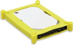 Syba SI-ACC25027 2.5" HDD Yellow Soft Protector Cover Protective Silicone Skin