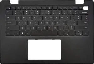Replacement Laptop Upper Case Palmrest Backlit Keyboard Assembly Part for Dell Latitude 14 3420 E3420 04PX9K 4PX9K Black - OEM