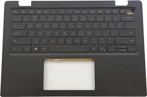 Replacement for Dell Latitude 14 3420 E3420 04PX9K 4PX9K Laptop Upper Case Palmrest Non-Backlit Keyboard Assembly Part 02RM93 2RM93 Black